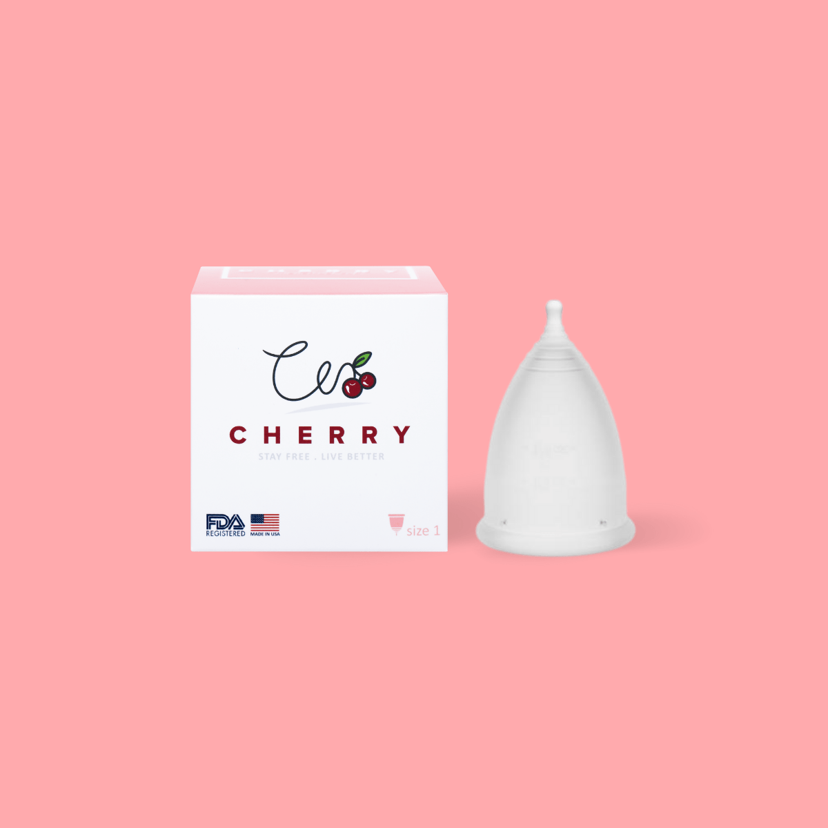 Cherry Cup 月经杯 月亮杯 Cawan Haid Menstrual cup Price promotion Shopee